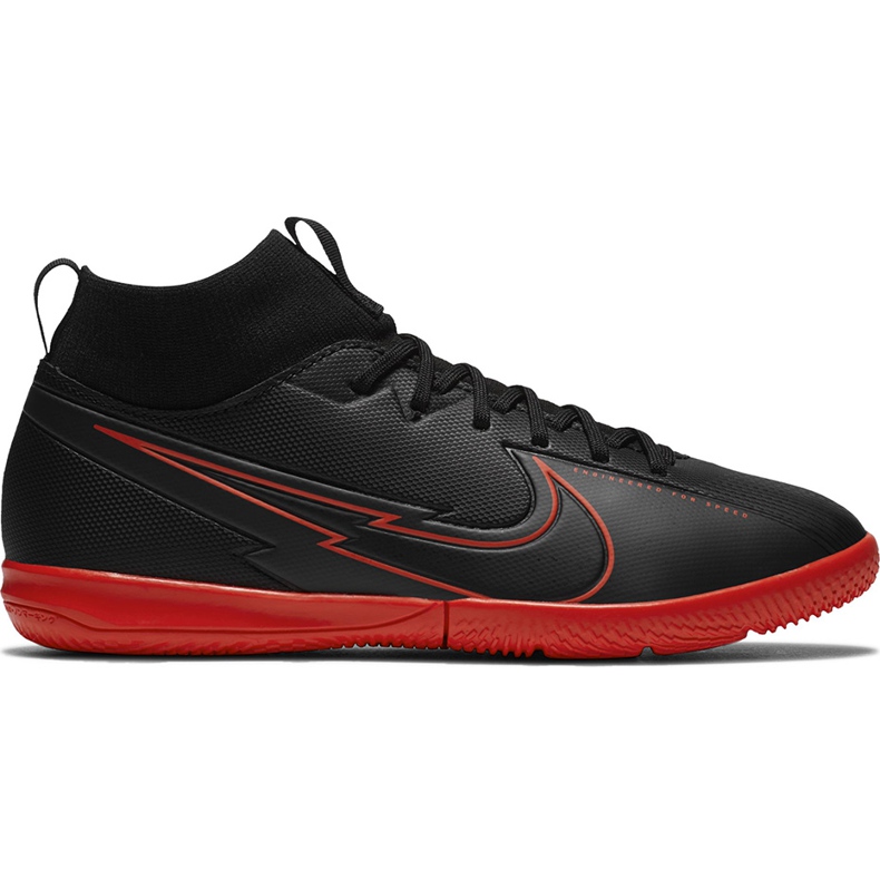 Nike Mercurial Superfly 7 Academy Ic Jr AT8135 060 nogometne cipele crno