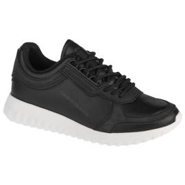 Calvin Klein Runner cipele na vezanje YW0YW00375-BEH crna