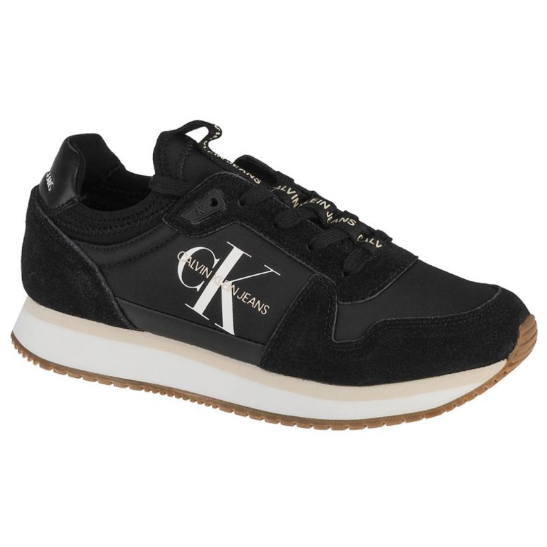 Cipele Calvin Klein Runner Laceup W YW0YW00462-BEH crno