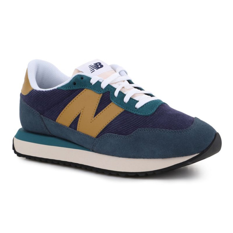 New Balance M MS237LX1 mornarsko plava zelena žuta boja
