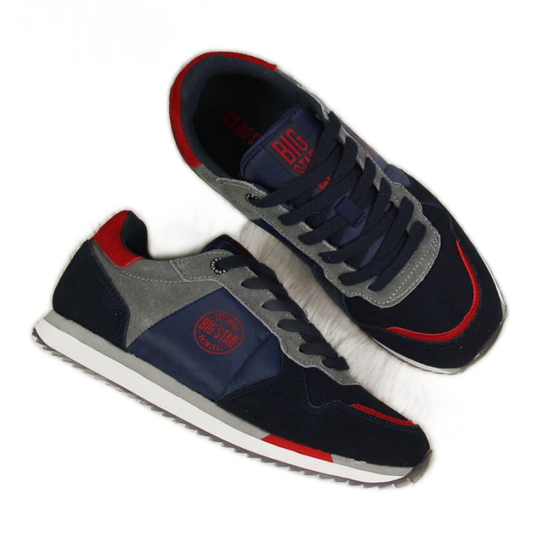 Big Star W GG274A055 tamnoplave tenisice crno crvena mornarsko plava siva