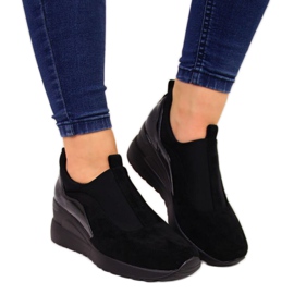 Tenisice na klin Vinceza W WM790A crne crna