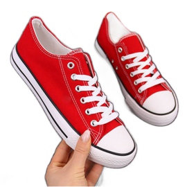 Tekstilne niske tenisice Atletico W ATC266H crvene bijela crvena