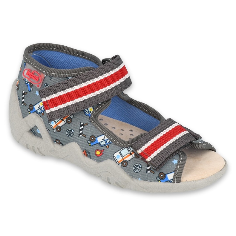 Befado žute dječje cipele 350P030 siva