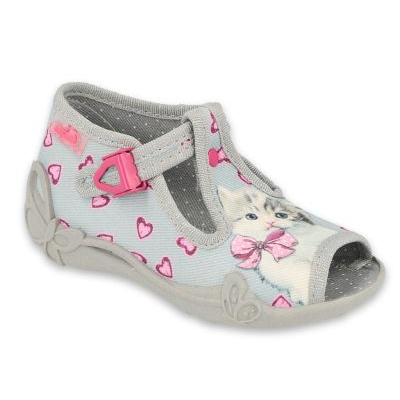 Befado dječje cipele 213P131 ružičasta siva