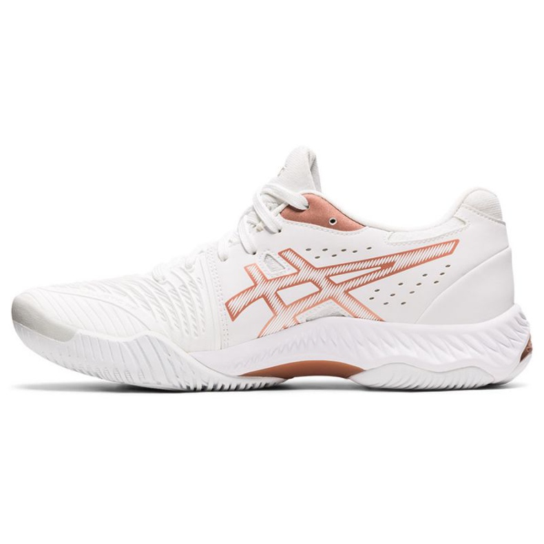 Asics Netburner Ballistic Ff 2 W 1052A033 102 tenisice za odbojku bijela bijela