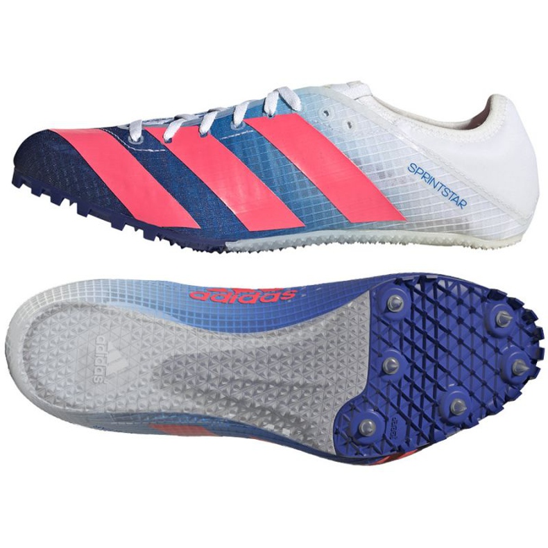 Adidas Sprintstar M GY0940 cipele sa šiljcima crvena raznobojna