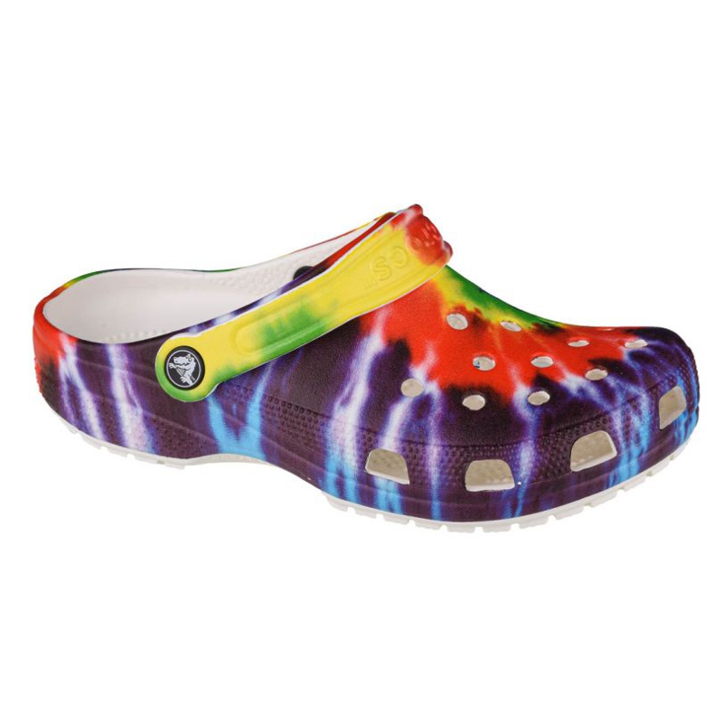 Crocs Classic Tie-Dye grafička klompa W 205453-90H crvena