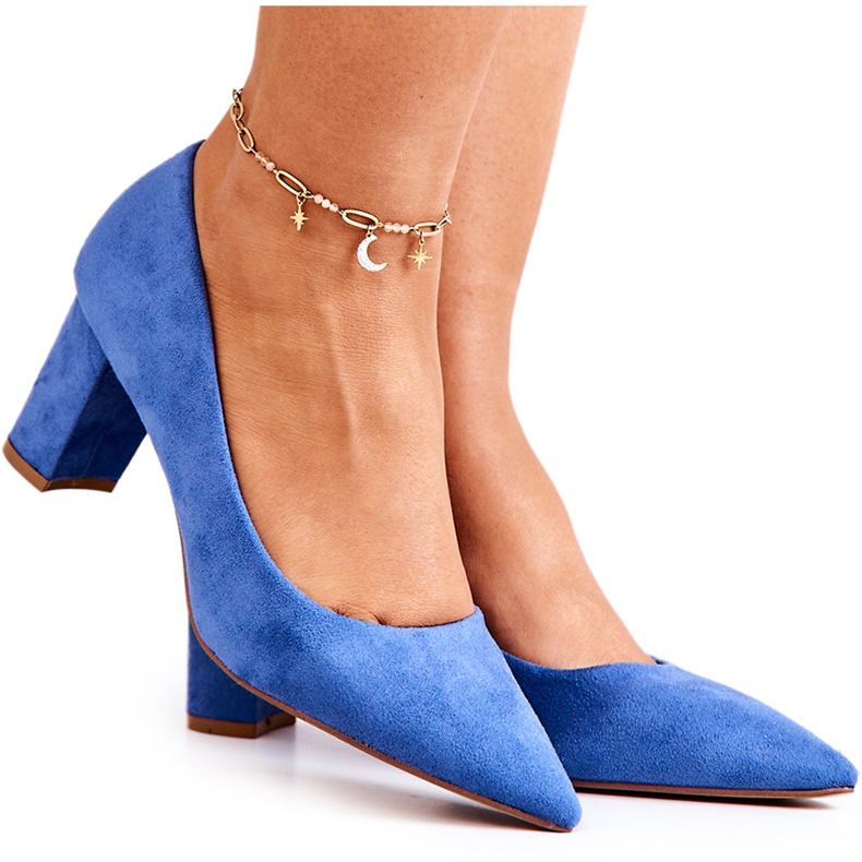 PS1 Suede pumpe na Blue Abbey stupu plava