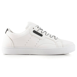 TRENDI Lagane sportske cipele od eko kože bijela crna