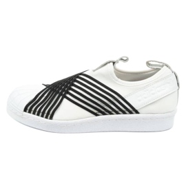 Cipele Adidas Superstar Slipon W CG6013 bijela crna