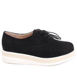 Ženske cipele espadrile Apia Black crna