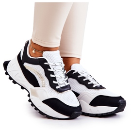 PS1 Sportske cipele Tenisice Crno-bijele Revenge bijela crna