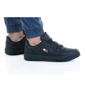 Tommy Hilfiger Bascet koža M EM0EM00900 crna