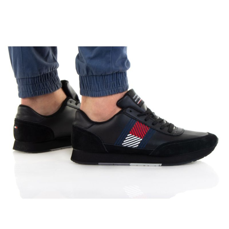 Tommy Hilfiger Essential Runner Fla M FM0FM03928 crno