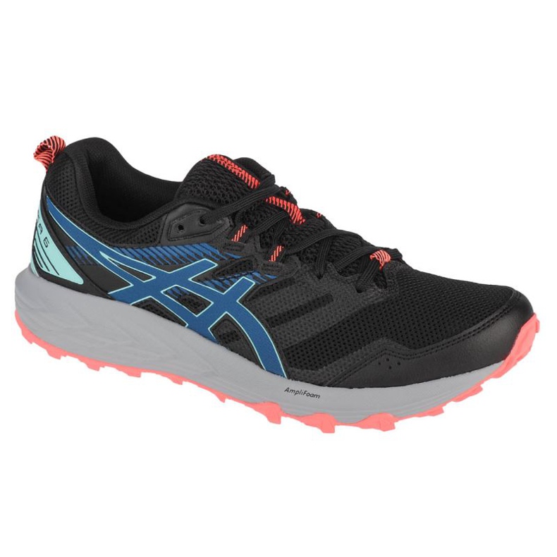 Asics Gel-Sonoma 6 W 1012A922-011 tenisice za trčanje crno plava naranča