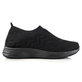 Renda Slip-on ažur sportske cipele crna