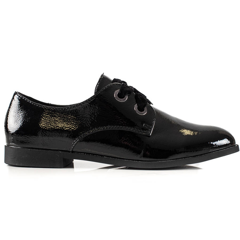 La.Fi Elegantne cipele na vezanje crno