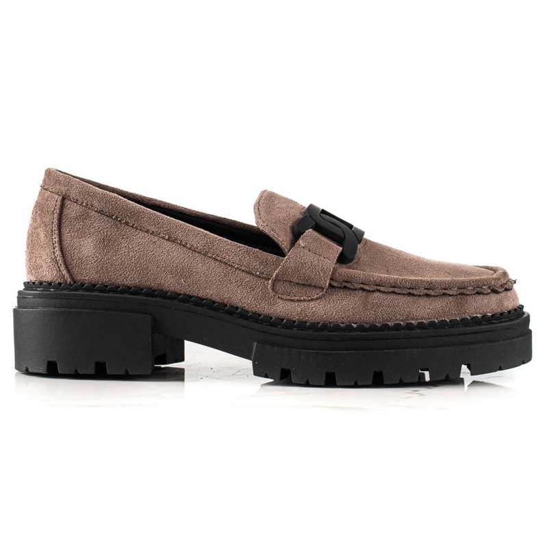 Modne LA.FI mokasine bež smeđa