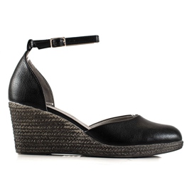 W. Potocki Sandale Pumpe Na Koturnie Potocki crna