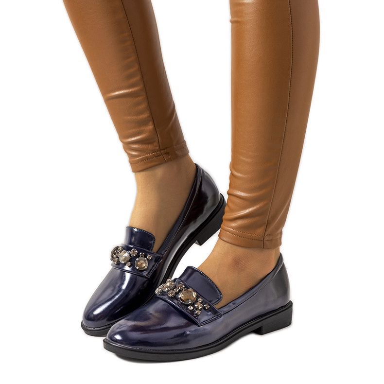 Mornarsko plave mokasinke iz Shinn mornarsko plava