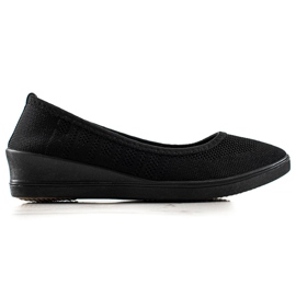 Evento Udobne crne balerinke crna