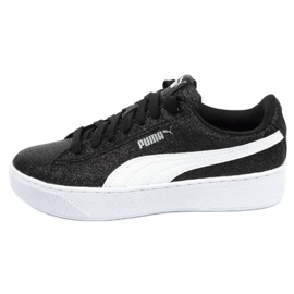 Puma Vikky Platform Glitz Jr 366856 02 crna plava