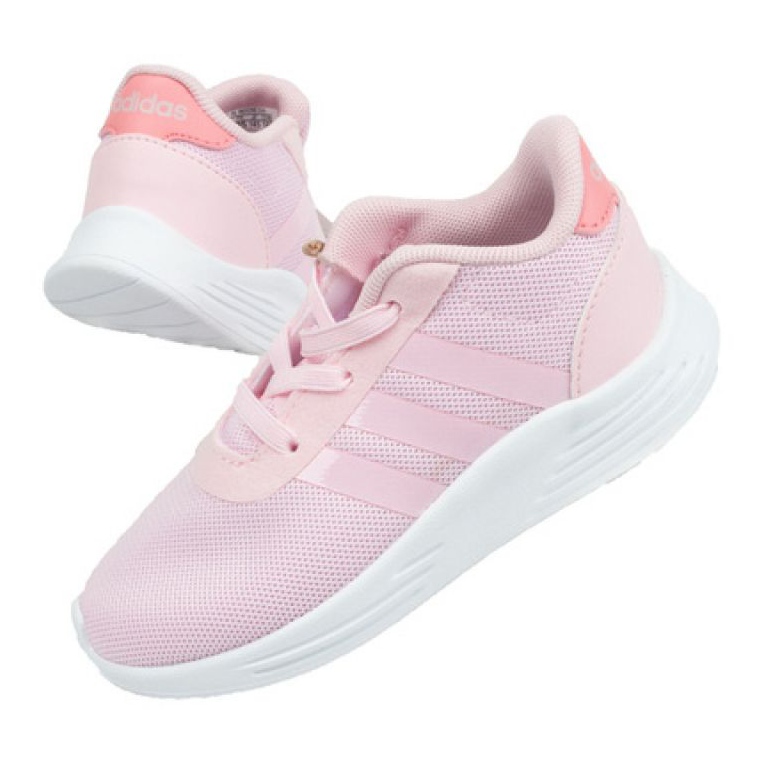 Cipele Adidas Lite Racer Jr FY9213 crno ružičasta
