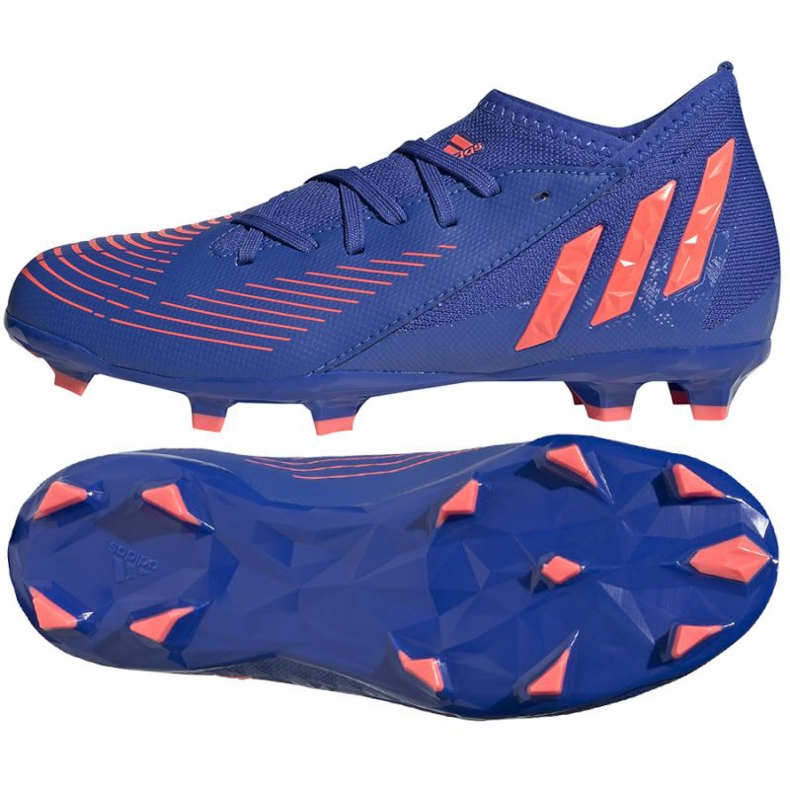 Adidas Predator Edge.3 Fg Jr GW2361 kopačke plava plava