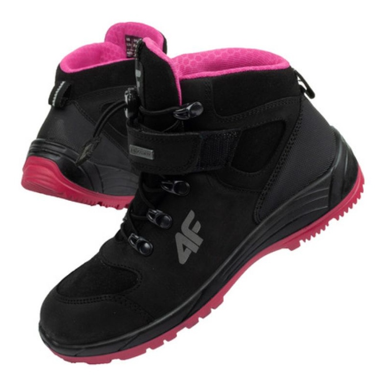 4F cipele za planinarenje HJZ21-JOBMW251 21S crno