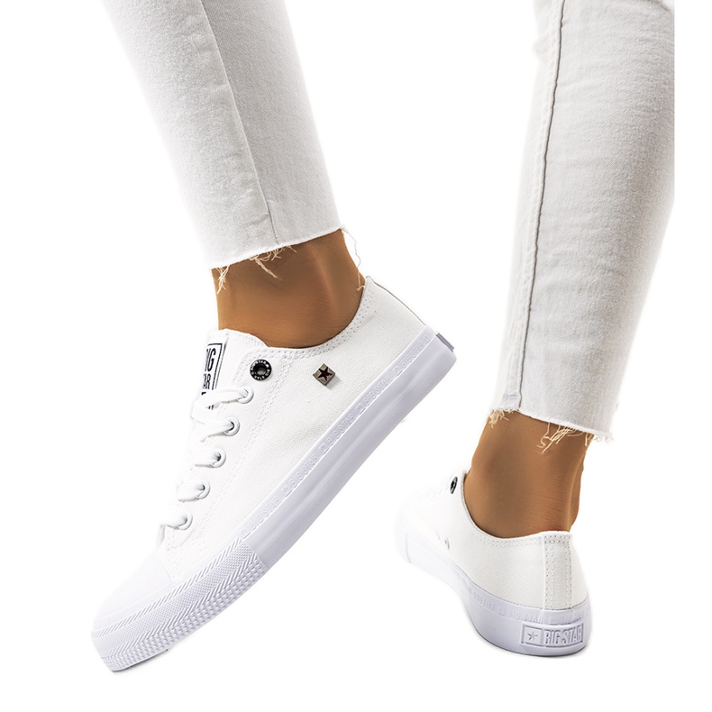 Ženske bijele tenisice Big Star AA274010 bijela