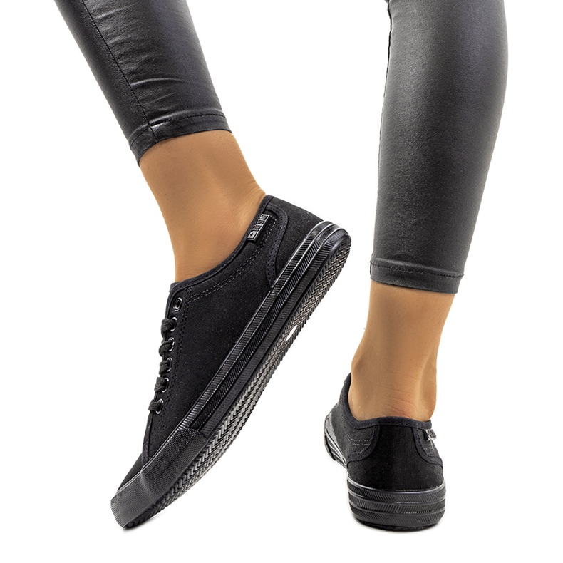 Big Star Black ženske tenisice JJ274066 crno