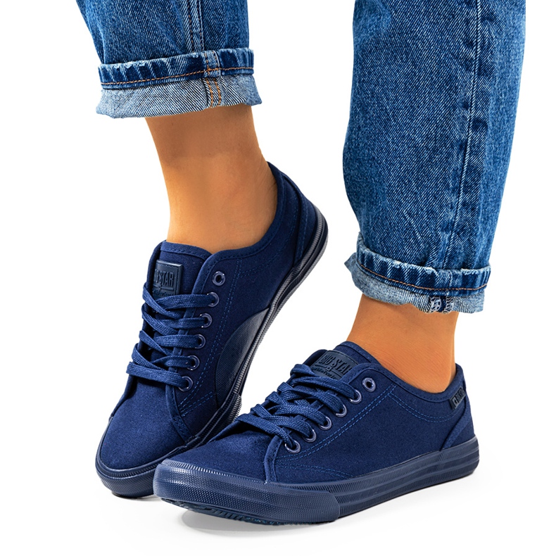 Big Star Mornarsko plave ženske tenisice JJ274067 plava