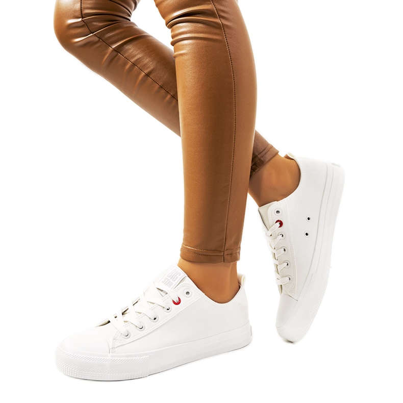 Bijele Big Star ženske tenisice JJ274007 bijela