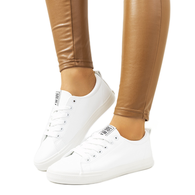 Ženske bijele tenisice Big Star JJ274311 bijela