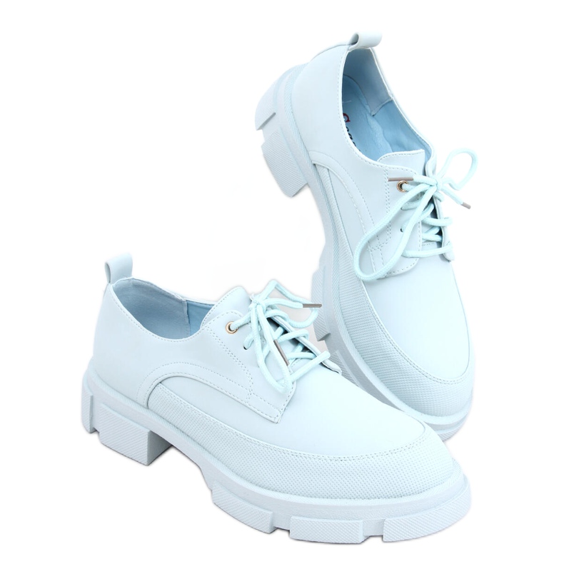 Cipele s visokim potplatom Unna Blue plava