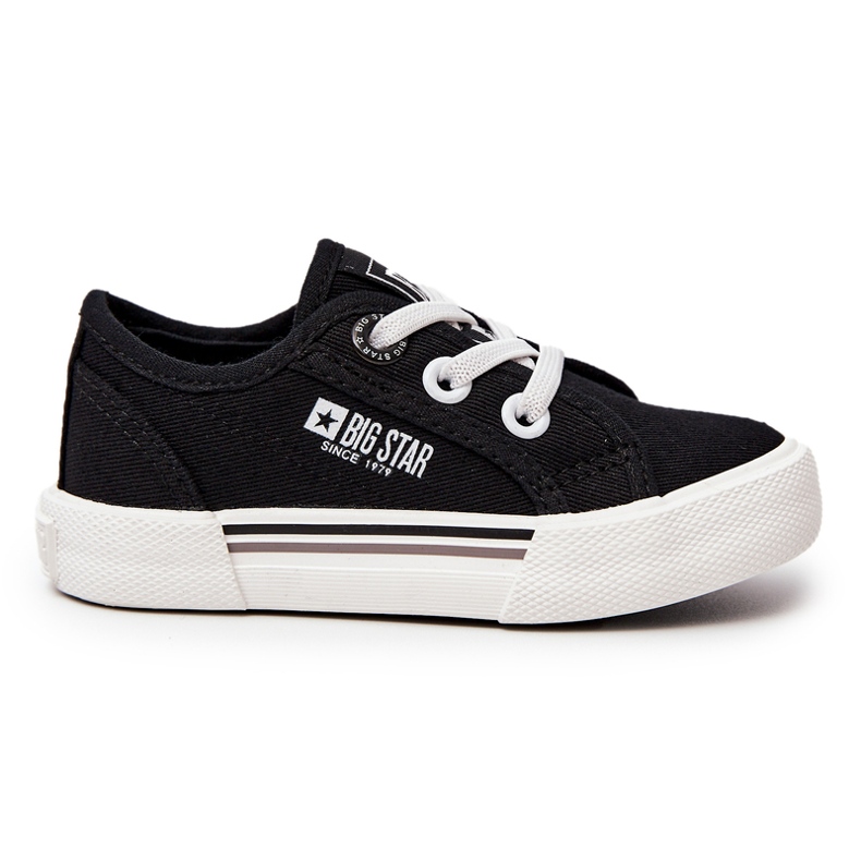 Crne Big Star JJ374169 Slip-on tenisice crno