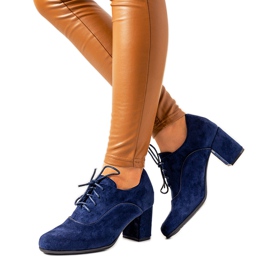 Mornarskoplave gležnjače na Bird postu tamnoplava