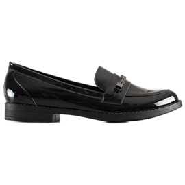 TRENDI Elegantne lakirane cipele crna