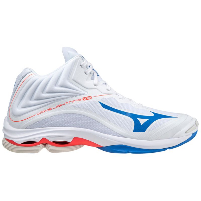 Sobne cipele Mizuno Wave Lightning Z6 Mid V1GA200525 bijela bijela
