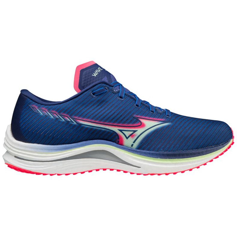 Mizuno Wave Rebellion M J1GC211783 tenisice za trčanje plava