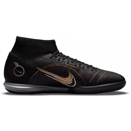 Nogometne cipele Nike Mercurial Superfly 8 Academy Ic M DJ2875 007 crna crna