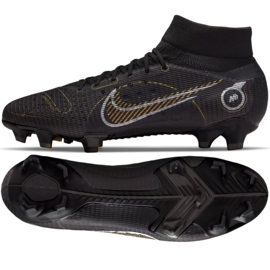 Nogometne cipele Nike Mercurial Superfly 8 Pro Fg M DJ2848 007 crna crna