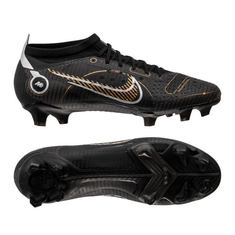 Nogometne cipele Nike Mercurial Vapor 14 Pro Fg M DJ2846 007 crno crno