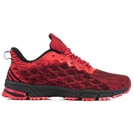 DK muške cipele crna crvena