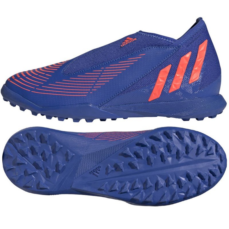 Cipele Adidas Predator Edge.3 Ll Tf J Jr GX2636 ljubičasta plava