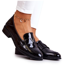 Vinceza Lakirane crne Sherilyn cipele crna