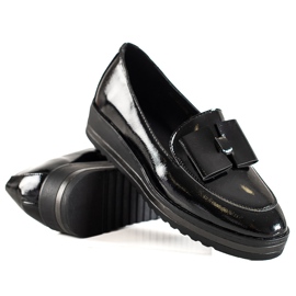 W. Potocki Cipele Loafers Na Paltform Potocki crna