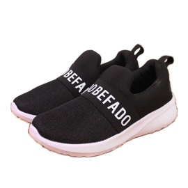 Crni Befado Jr BEF26B slip na sportske cipele crno