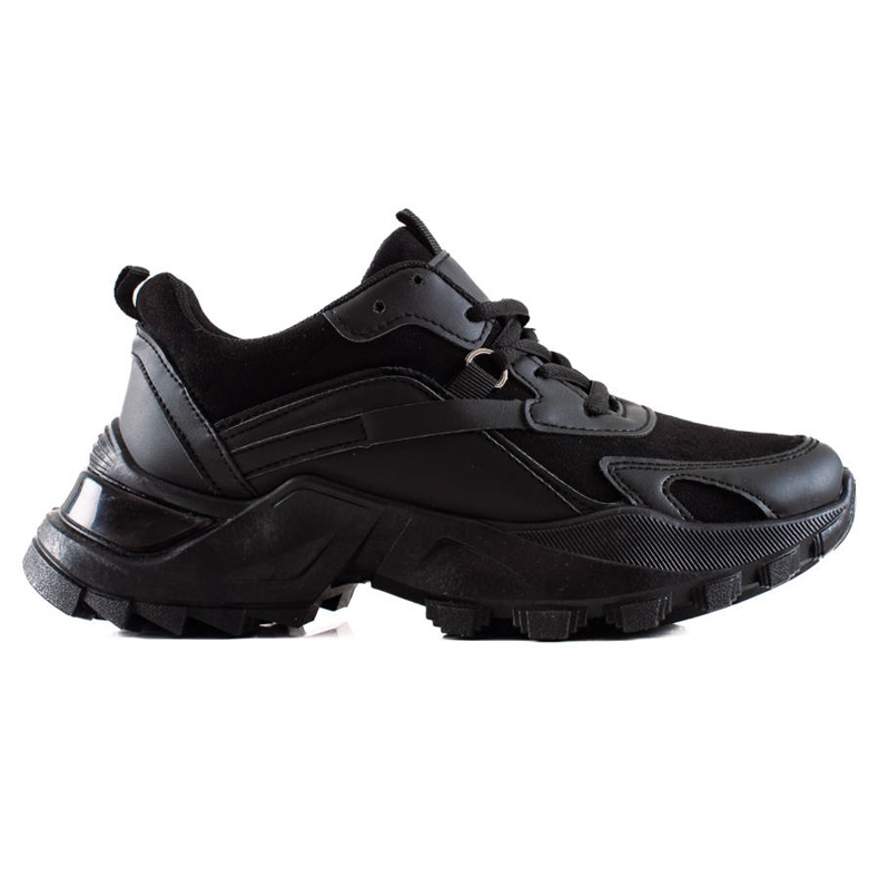 TRENDI Crne modne tenisice crno